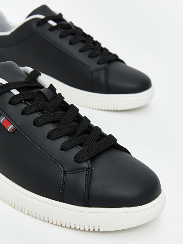 Deri Görünümlü Erkek Spor Ayakkabı - Görsel 4