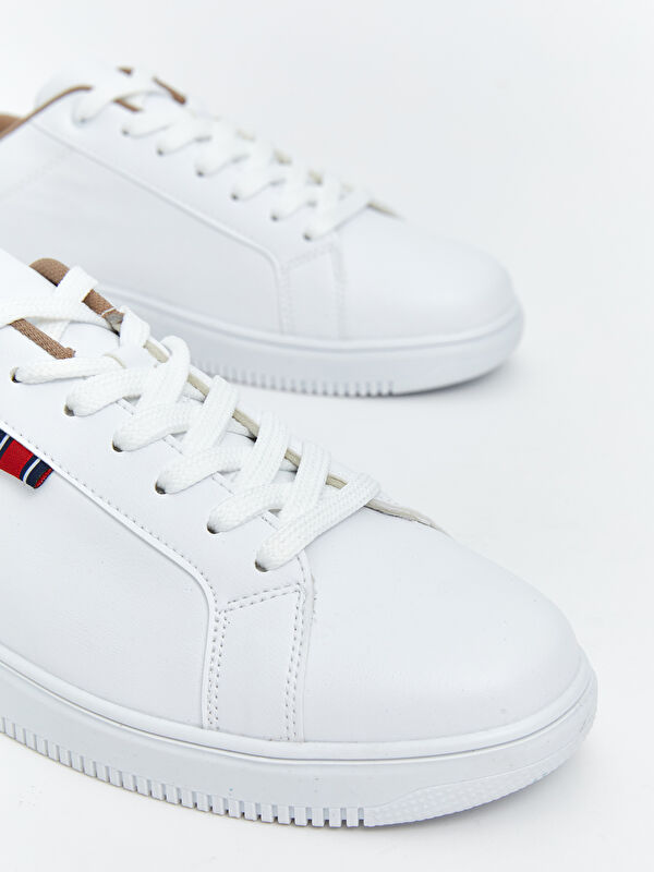 Deri Görünümlü Erkek Spor Ayakkabı - Görsel 4