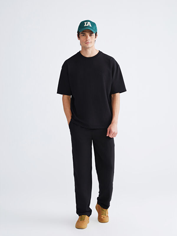 XSIDE Relaxed Fit Linen Look Men's Trousers