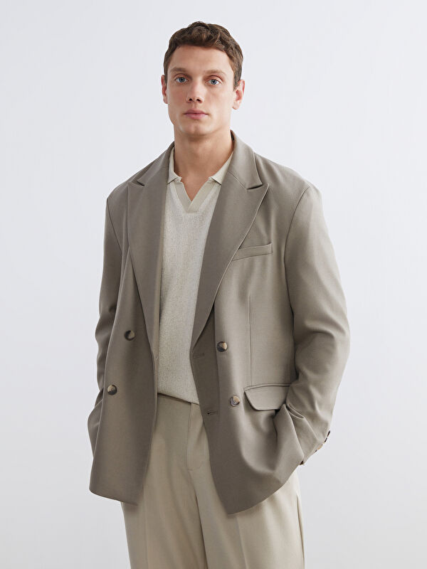 LCW Vision Standart Kalıp Erkek Blazer Ceket