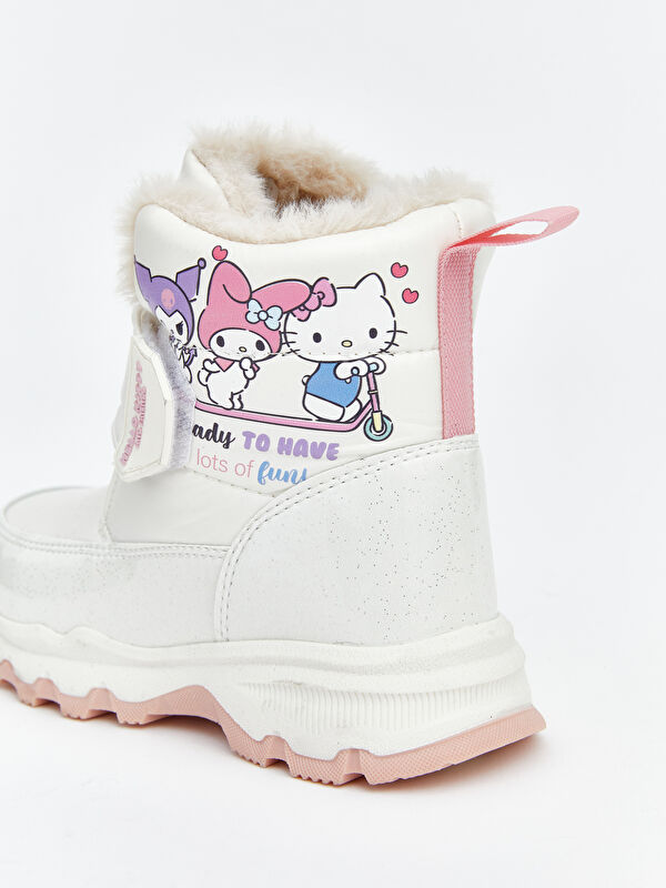 Kuromi Baskılı Kız Çocuk Kar Botu - Görsel 6