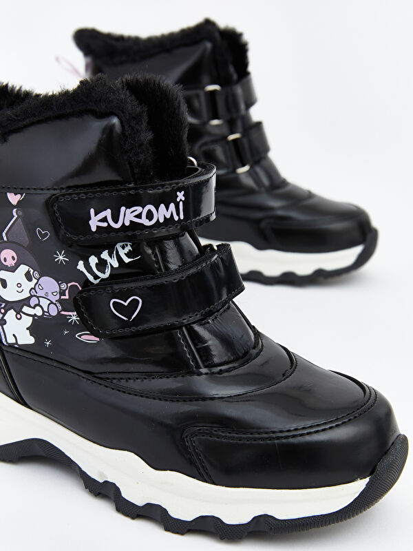 Kuromi Baskılı Kız Çocuk Kar Botu - Görsel 4