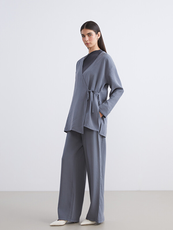 LCW Modest Beli Lastikli Modal Karışımlı Kadın Pantolon