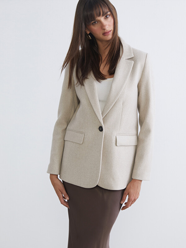 LCW Vision Kadın Kaşe Blazer Ceket