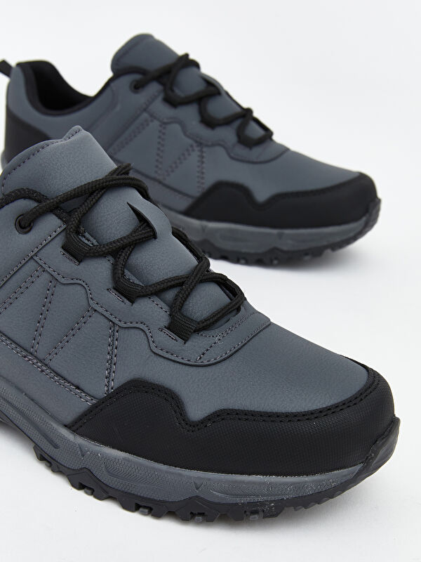 Bağcıklı Erkek Trekking Ayakkabı - Görsel 4