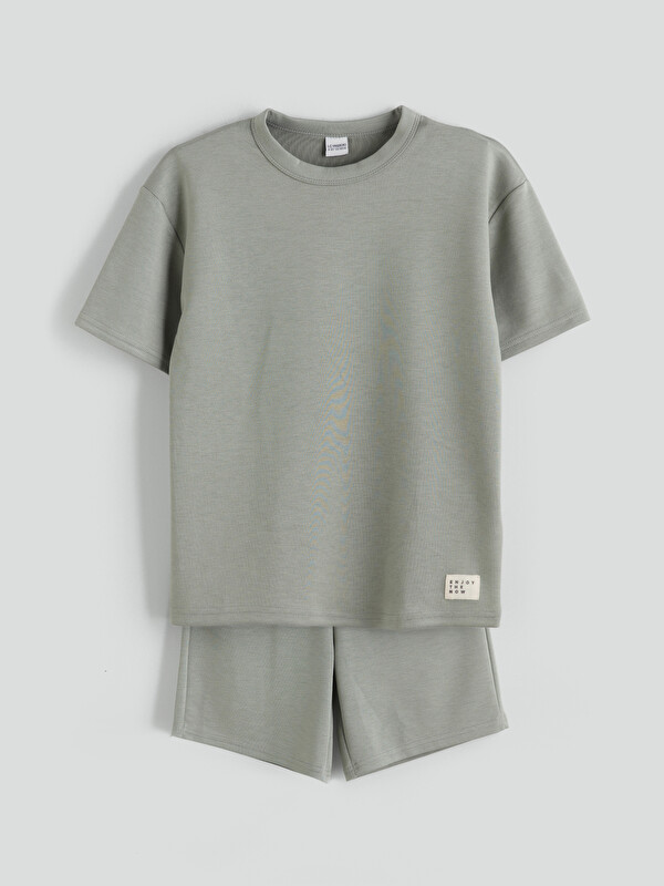 LCW Kids Basic Erkek Çocuk Tişört ve Şort 2'li