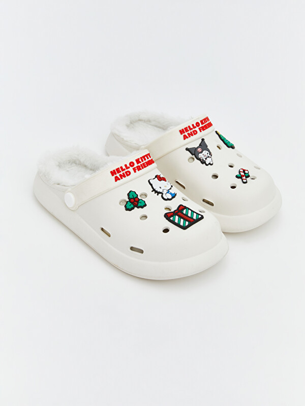 LCW STEPS Hello Kitty Baskılı Kız Bebek Ev Terliği