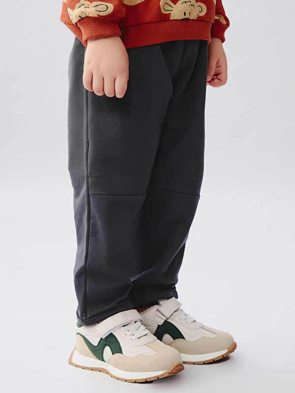 Bağcık ve Cırt Cırtlı Erkek Bebek Spor Ayakkabı - Görsel 4