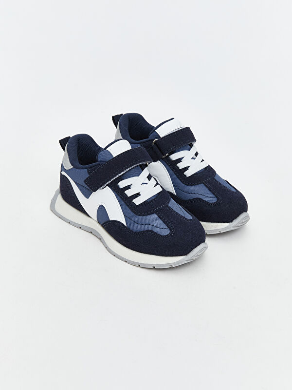 Bağcık ve Cırt Cırtlı Erkek Bebek Spor Ayakkabı - Görsel 4