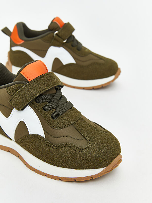 Bağcık ve Cırt Cırtlı Erkek Bebek Spor Ayakkabı - Görsel 4