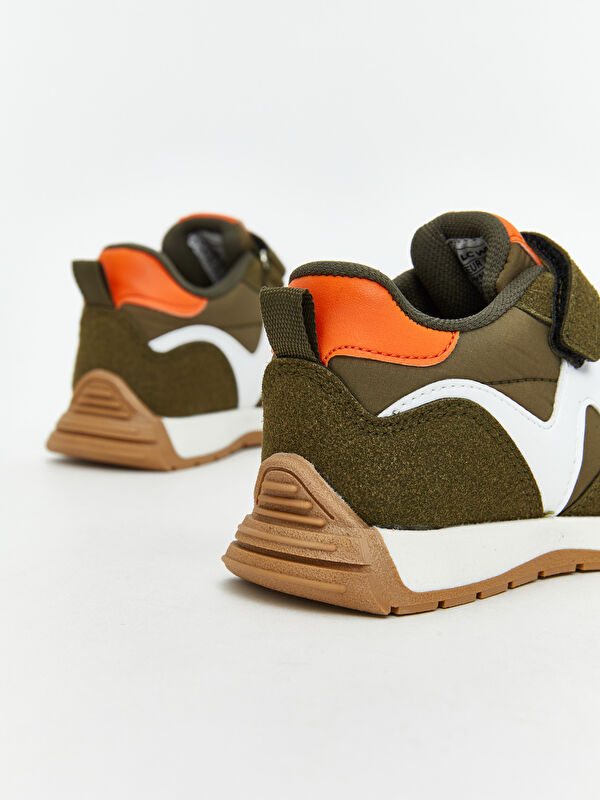 Bağcık ve Cırt Cırtlı Erkek Bebek Spor Ayakkabı - Görsel 5