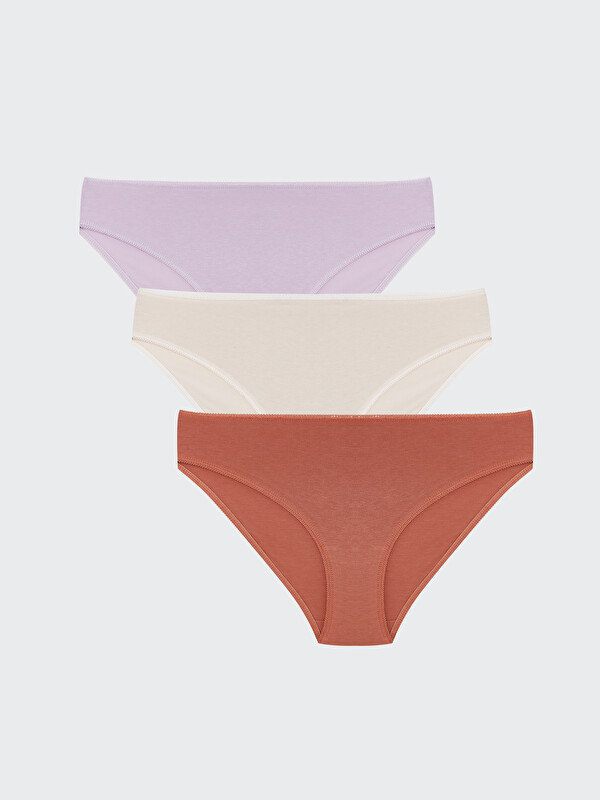 LCW DREAM Düz Bikini Külot 3'lü