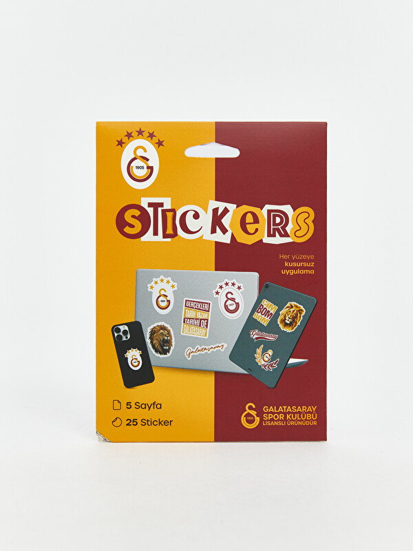 LCW JOY Galatasaray Lisanslı Sticker Seti