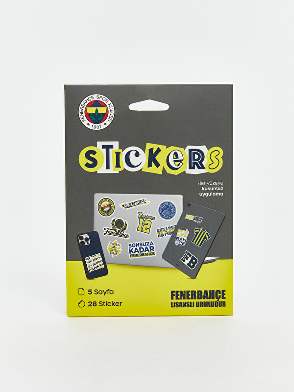 LCW JOY Fenerbahçe Baskılı Sticker Seti