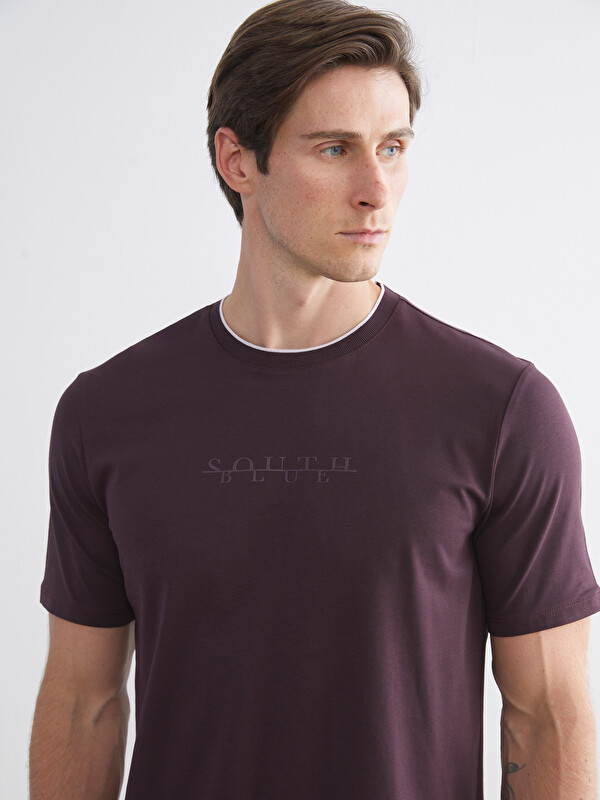 SOUTHBLUE Crew Neck Printed Jersey Men's T-Shirt