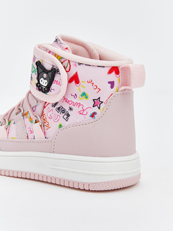 Kuromi Baskılı Kız Çocuk Bilekli Spor Ayakkabı - Görsel 6