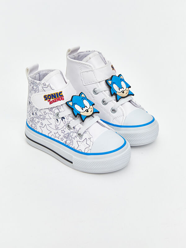 Sonic Baskılı Erkek Bebek Spor Ayakkabı - Görsel 2