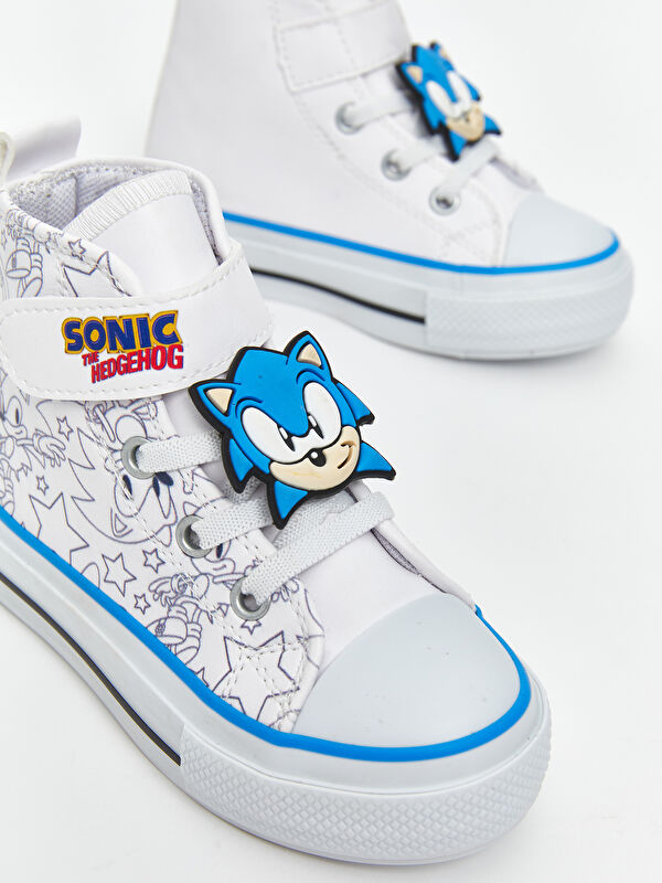 Sonic Baskılı Erkek Bebek Spor Ayakkabı - Görsel 4