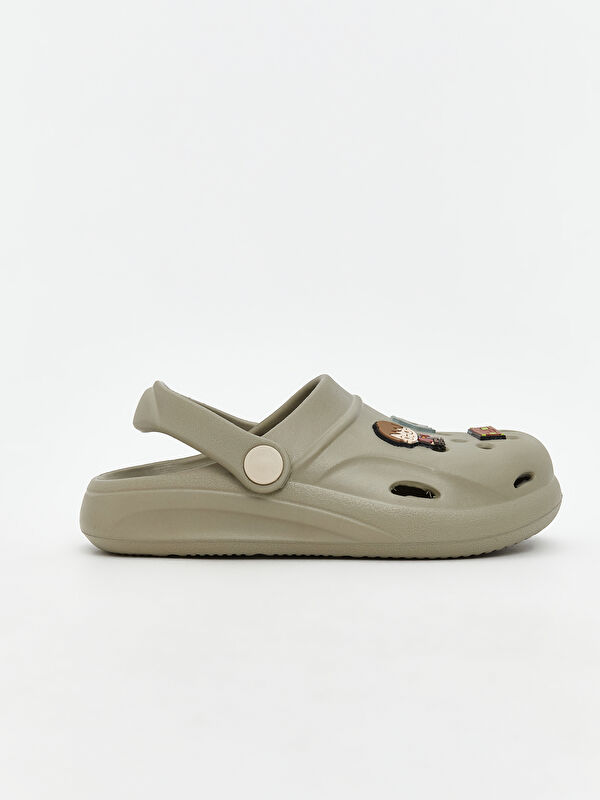 Harry Potter Baskılı Erkek Bebek Plaj Sandaleti - Görsel 3