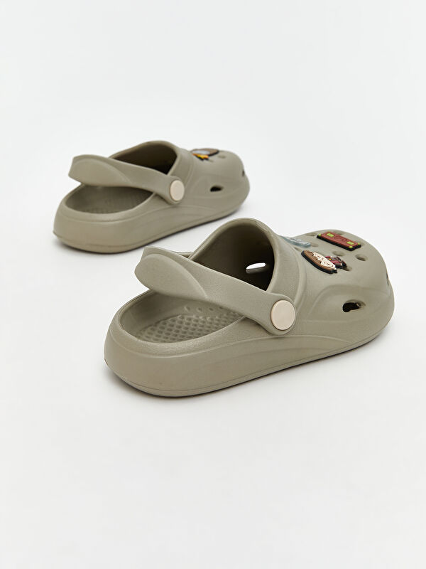 Harry Potter Baskılı Erkek Bebek Plaj Sandaleti - Görsel 6