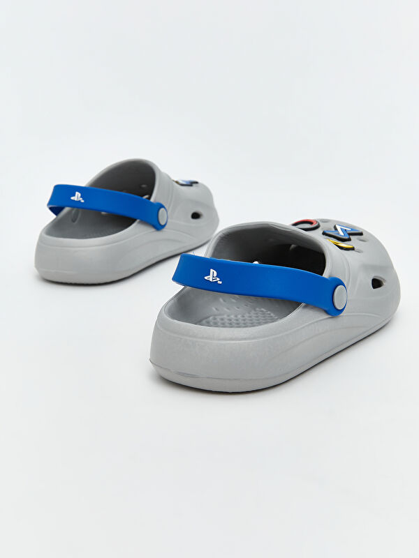 Baskılı Erkek Çocuk Plaj Sandaleti - Görsel 6