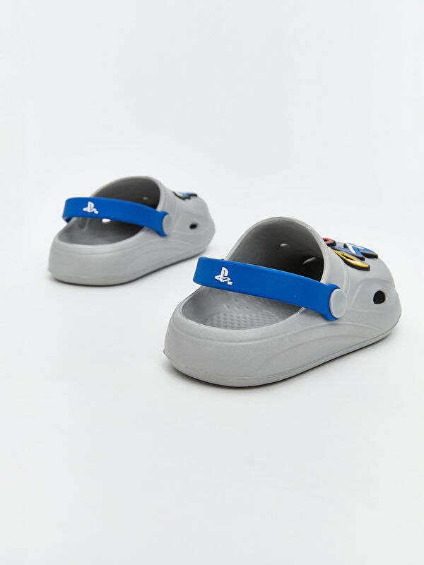 Baskılı Erkek Bebek Plaj Sandaleti - Görsel 6