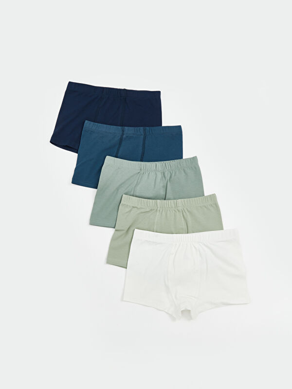LCW Kids Basic Erkek Çocuk Boxer 5'li