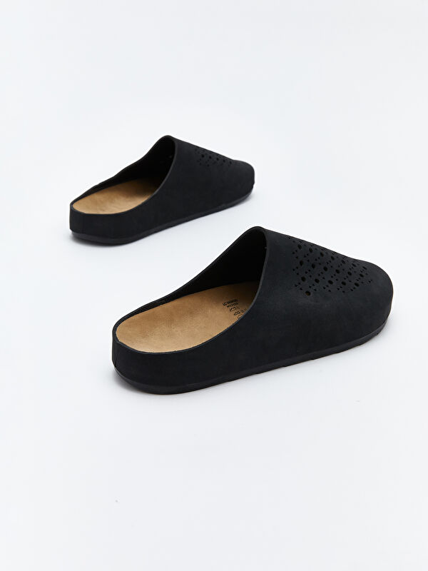 Süet Görünümlü Kadın Terlik - Görsel 6