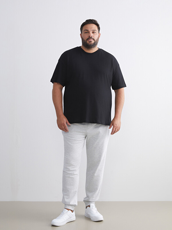 XSIDE Büyük Beden Standart Kalıp Erkek Jogger Eşofman Altı