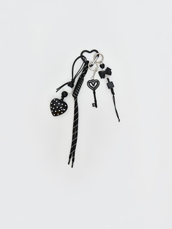 LCW JOY Heart Patterned Women's Bag Charm