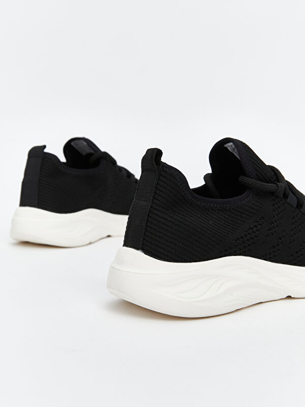 Bağcıklı File Detaylı Kadın Spor Ayakkabı - Görsel 6