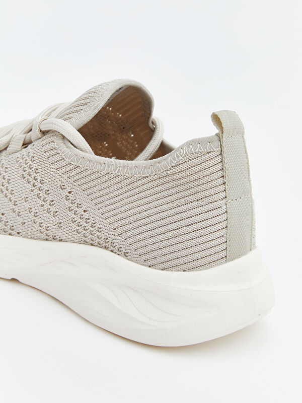 Bağcıklı File Detaylı Kadın Spor Ayakkabı - Görsel 6