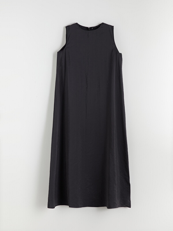 LCW Modest Bisiklet Yaka Modal Karışımlı A Kesim Elbise