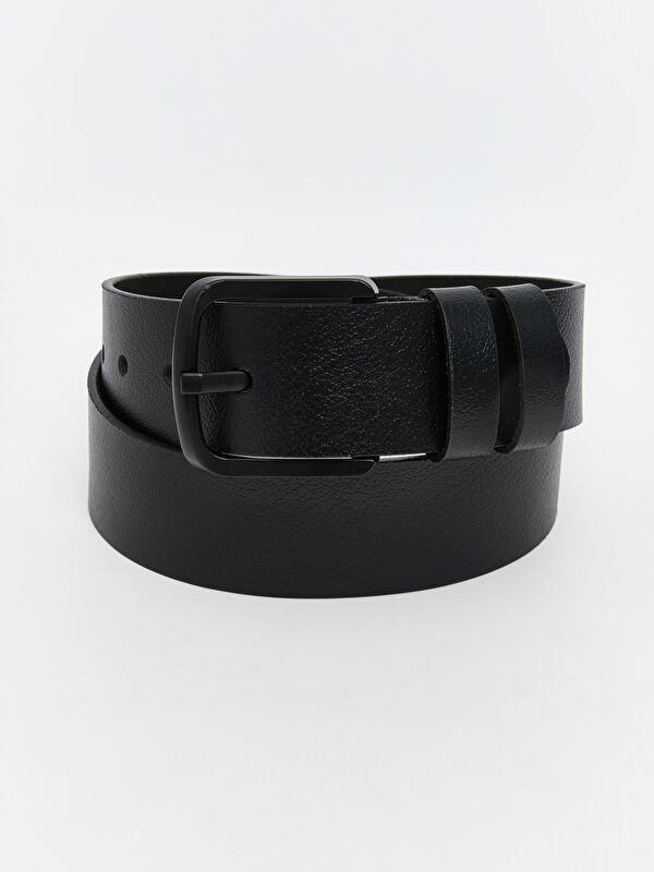 LCW ACCESSORIES Deri Görünümlü Erkek Kemer