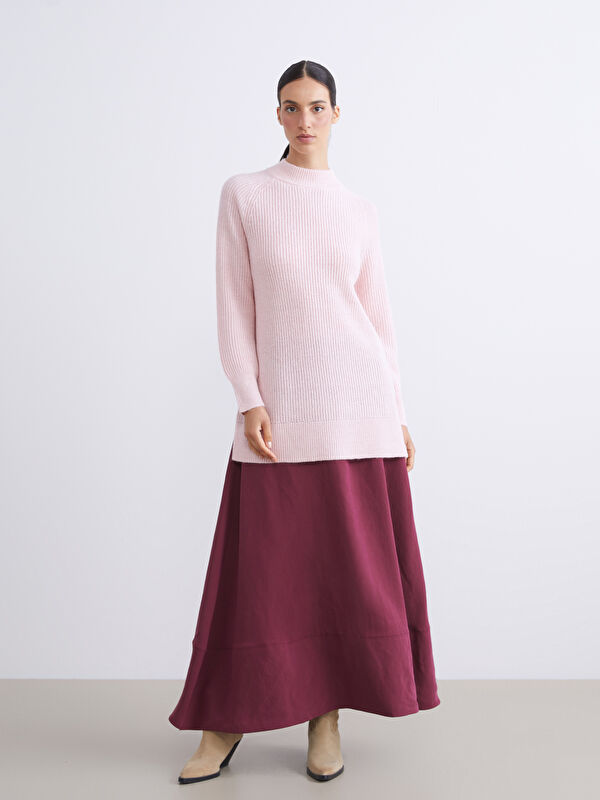 LCW Modest Beli Lastikli Modal Karışımlı A Kesim Etek
