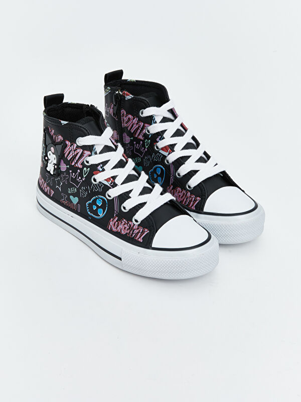 Bağcıklı Bilek Boy Kız Çocuk Spor Ayakkabı - Görsel 2