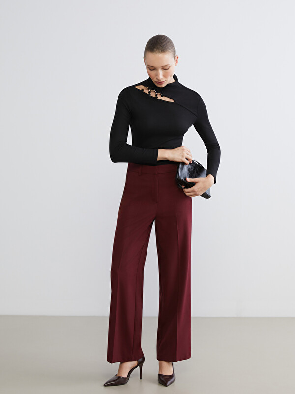 LCWAIKIKI Classic Standart Fit Geniş Paça Kadın Pantolon