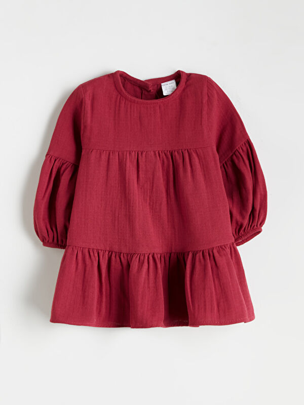LCW baby Платье для малышек девочек с круглым вырезом