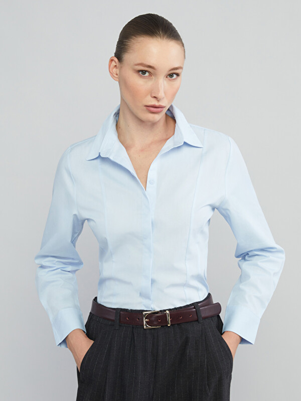 LCWAIKIKI Classic Regular Fit Kadın Gömlek