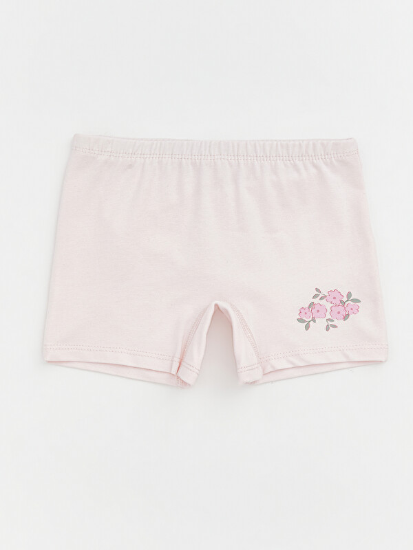 LCW Kids Beli Lastikli  Kız Çocuk Boxer