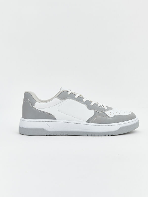 Deri Görünümlü Erkek Spor Ayakkabı - Görsel 3