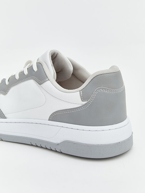 Deri Görünümlü Erkek Spor Ayakkabı - Görsel 6