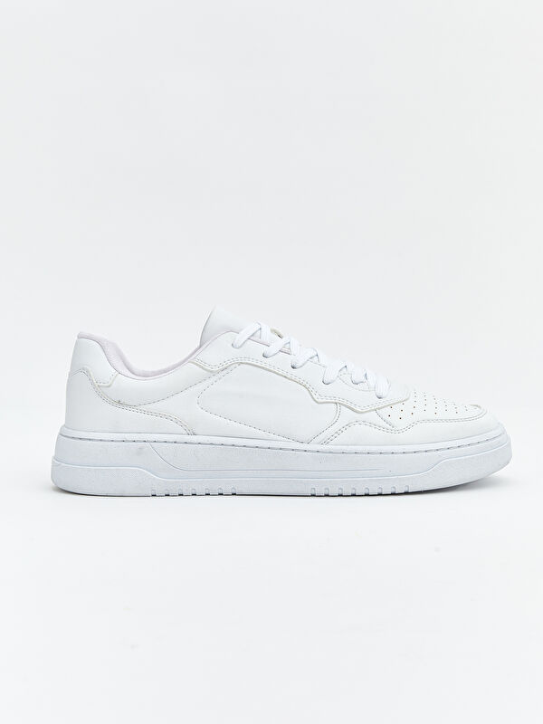 Deri Görünümlü Erkek Spor Ayakkabı - Görsel 3