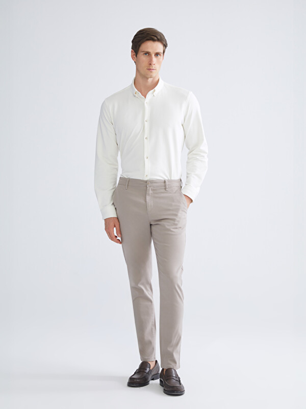 LCWAIKIKI Classic Dar Kalıp Erkek Chino Pantolon