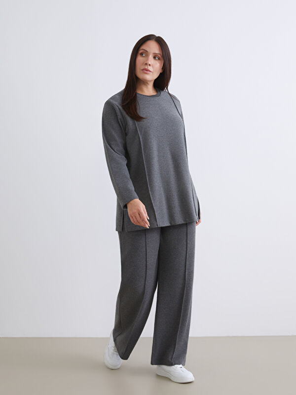 LCW Modest Große Größen Elastischer Bund Jogginghose für Damen