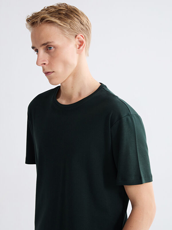 LCW Vision Bisiklet Yaka Erkek Tişört