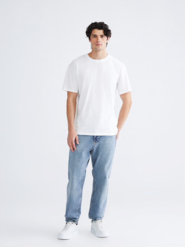 LCW Jeans Büyük Beden 710 Loose Fit Erkek Jean Pantolon