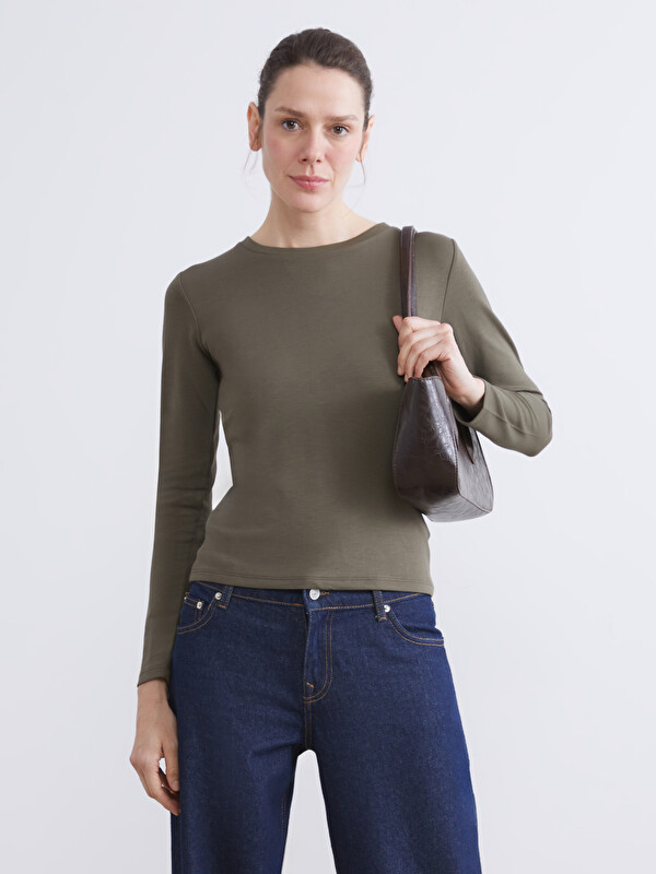 LCW EVERYDAY Crew Neck Women's Body
