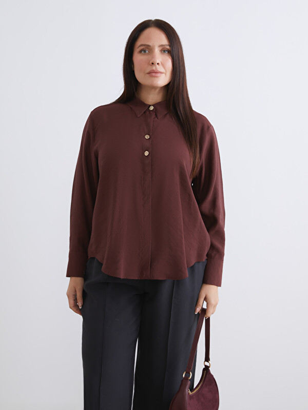 LCWAIKIKI Classic Loose Fit Kadın Gömlek