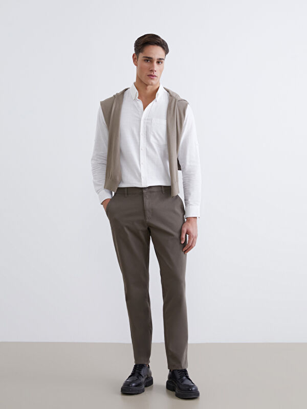 LCWAIKIKI Classic Dar Kalıp Erkek Chino Pantolon